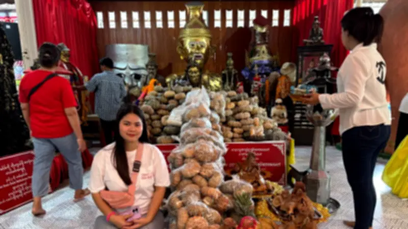 สาวอยุธยาแก้บนปู่ฤาษีพรหมเมศหลังถูกหวย 10 งวดติด เปิดเลขเด็ด 918