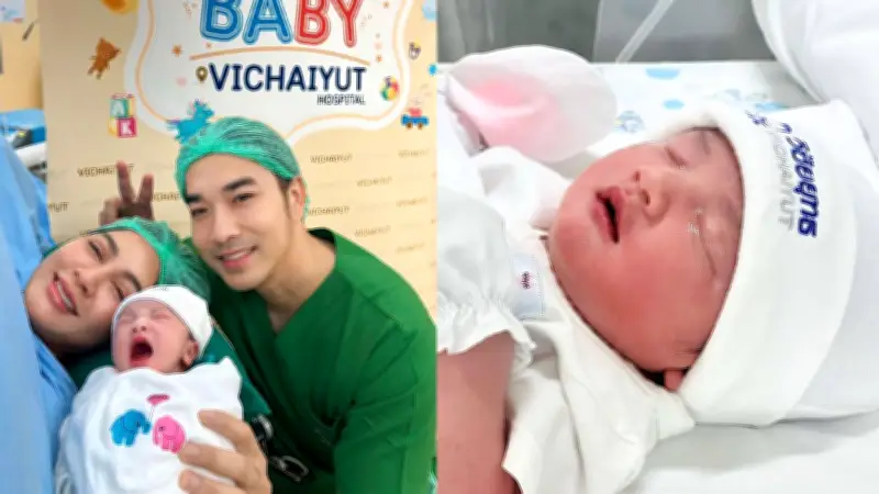 เจมส์ เรืองศักดิ์ ปลื้ม ครูก้อยคลอดลูกสาวคนที่ 2 "น้องมีเมตตา" แก้มยุ้ยน่าฟัด