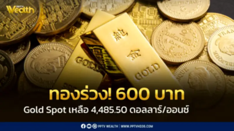 ราคาทองวันนี้ 20 พ.ค. เปิดตลาดร่วง 600 บาท สมาคมค้าทองคำประกาศปรับลด