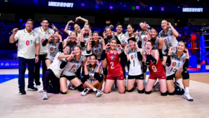 วอลเลย์บอลหญิงไทยคว้าแชมป์เอเชีย 2025 สร้างประวัติศาสตร์