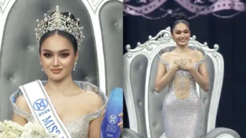 น้ำผึ้ง กานต์ธีรา คว้ามงมิสเวิลด์-ไทยแลนด์ 2026 สวยเก่งครบรอสู้ศึกเวียดนาม