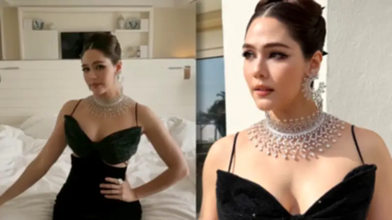 ชมพู่ อารยา เปิดลุคแรกพรมแดงคานส์ 2026 สวยหรูเดรสดำแหวกอก