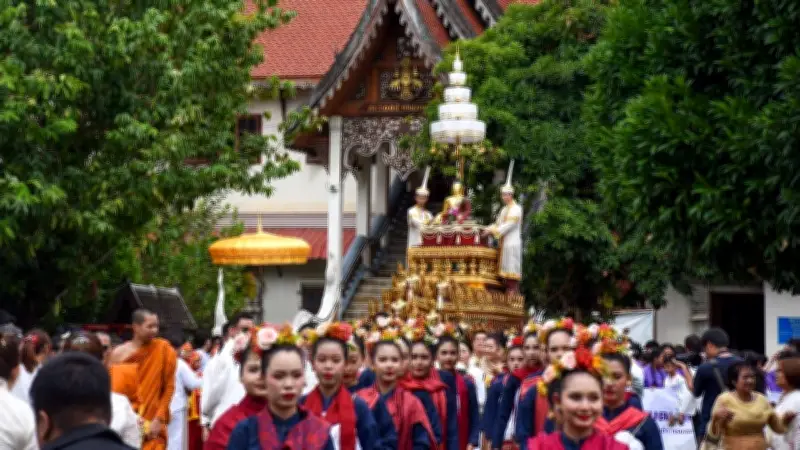 เริ่มแล้ว! งานประเพณีใส่ขันดอกบูชาเสาอินทขีล เชียงใหม่ ปี 2569
