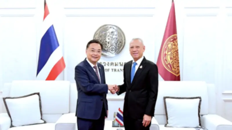 พิพัฒน์หารือทูตจีนเร่งรถไฟความเร็วสูง-แหลมฉบังเฟส 3 ดันไทยฮับคมนาคม