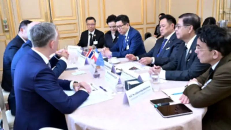 "เอกนิติ" ชี้ไทยพร้อมรับการลงทุนระลอกใหม่ ดึง 3 บริษัทฝรั่งเศสลงทุนแบตเตอรี่-ไซเบอร์-ดิจิทัลไอดี