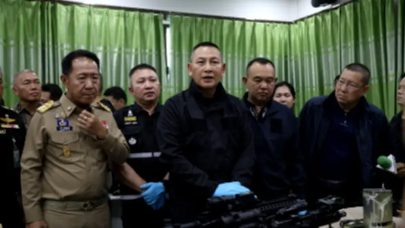 ผบ.ตร. สั่งขยายผลคดีหนุ่มจีนซุกคลังแสง ตรวจสอบ 5 ปมสำคัญ