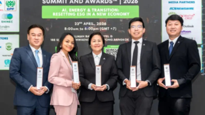 ปตท.สผ. คว้า 5 รางวัลระดับโลก Global CSR & ESG Awards 2026