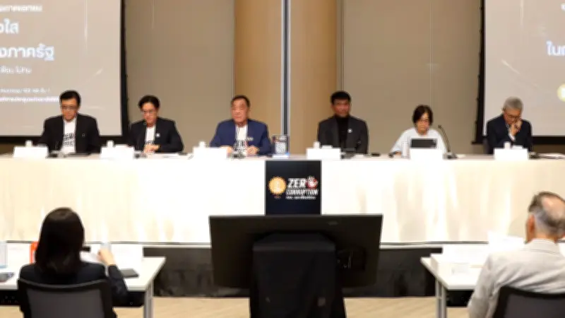 99.7% เอกชนชี้คอร์รัปชันอุปสรรคธุรกิจ พบจ่ายสินบนสูงสุด 30% งบประมาณ