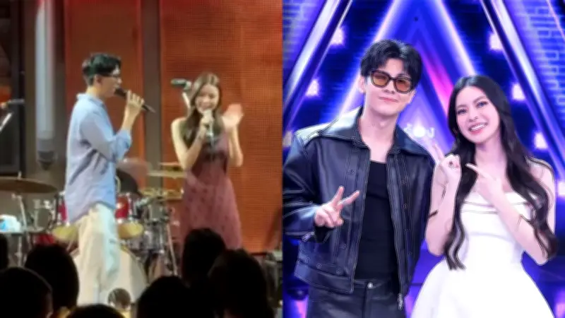 เอวา-บอนซ์ โชว์หวานบนเวที แฟนคลับแห่เชียร์คู่จริง
