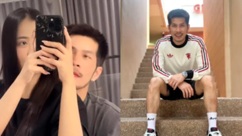 กัปตันช้าง โพสต์ภาพคู่ลำไย แคปชั่นหวานเจี๊ยบ แฟนๆ แซวสนั่น