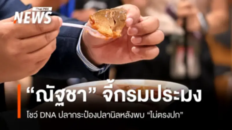 สส.กาย ตั้งข้อสงสัยปลากระป๋องอาจเป็นปลาหมอคางดำ เตรียมตรวจดีเอ็นเอ