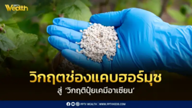 วิกฤตช่องแคบฮอร์มุซกระทบปุ๋ยเคมีอาเซียน ภาคเกษตรเสี่ยง