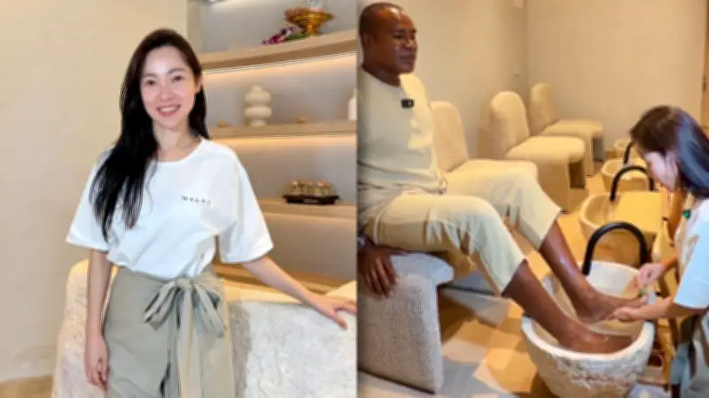 ต้นหอมเปิดร้านนวดสายขาว ล้างเท้าลูกค้าเอง ยันไม่มีแอบแฝง