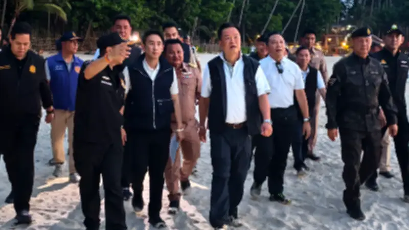 “อนุทิน” ลงพื้นที่หาดฟรีดอมภูเก็ต ขอโทษประชาชนที่มาช้า กำชับเร่งแก้ปัญหาบุกรุก
