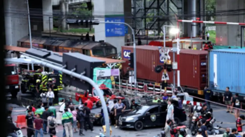 รัฐบาลวอนงดแชร์ภาพผู้เสียชีวิต-เจ็บเหตุรถไฟชนรถเมล์ ห่วงซ้ำเติมจิตใจญาติ