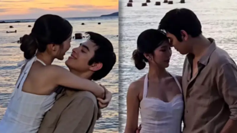 แมมโบ้ ยุรการ ลูกแซม ยุรนันท์ ขอแฟนแต่งงานเซอร์ไพรส์ริมทะเล