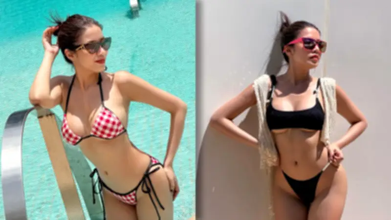 ใบเตย อาร์สยาม ทะเลพัทยาร้อนฉ่า ใส่บิกินีโชว์หุ่นตู้มต้าม