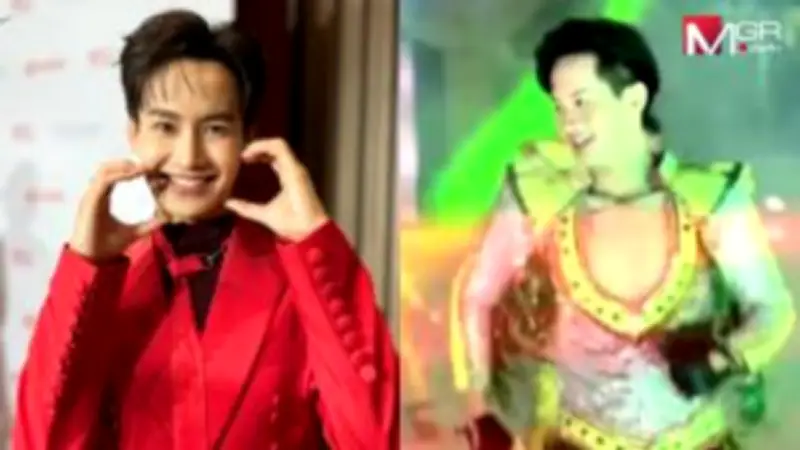 หนุ่มใหญ่โพสต์คลิปเต้นหน้าซองข้าวสาร สร้างสีสันยามค่ำคืน