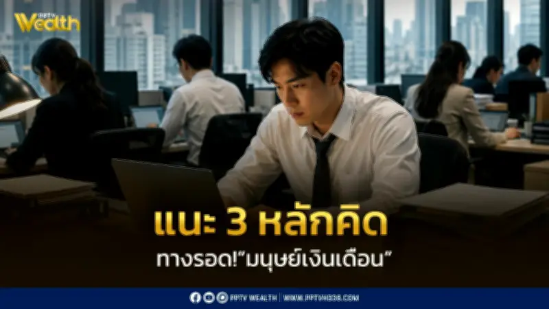 เปิดทางรอดมนุษย์เงินเดือน! วางแผนการเงินมีวินัย-ใช้เงินเป็น ชีวิตสบายขึ้น