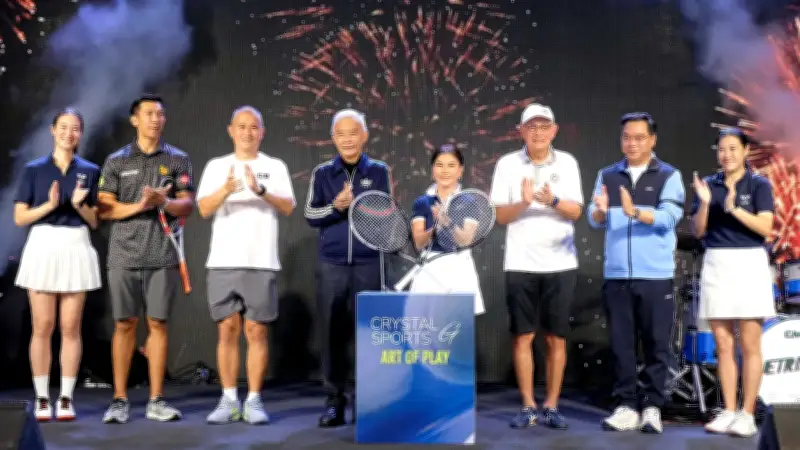 เปิดตัว Crystal Sports G สนามเทนนิสในร่มระดับเวิลด์คลาส