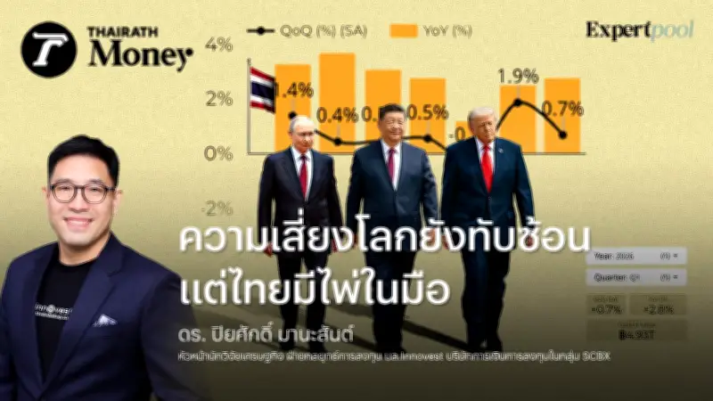 ความเสี่ยงโลกยังทับซ้อน แต่ไทยมีไพ่ในมือ INVX แนะนำกลยุทธ์ Selective Buy