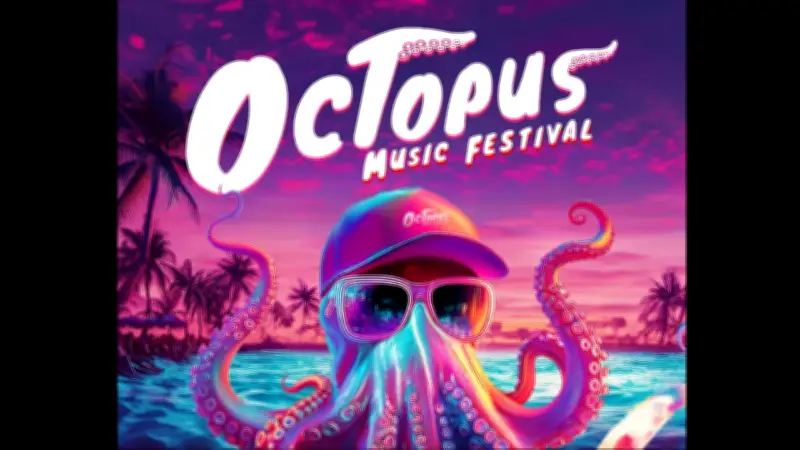 Octopus Music Fest 2026 ระเบิดความมันส์สุดมันที่หาดขนอม