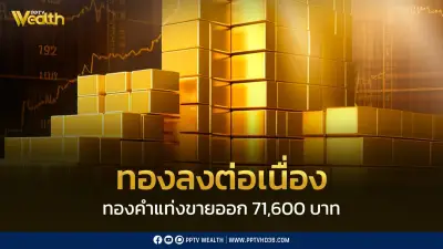 ราคาทองวันนี้ 11 พ.ค. 69 ปิดตลาดลดลง 350 บาท ปรับ 20 ครั้ง