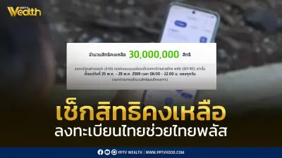 เริ่มแล้ว! 25 พ.ค. ลงทะเบียนไทยช่วยไทยพลัส 60/40 เช็กสิทธิคงเหลือที่นี่