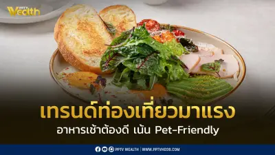 เทรนด์ท่องเที่ยวปี 69 คนไทยเน้นที่พักคุณภาพ อาหารเช้าดี Pet-Friendly มาแรง