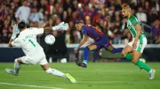 บาร์เซโลน่าบุกเฉือนอัลเมเรีย 2-0 คว้าชัยในลา ลีกา