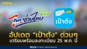 เตรียมพร้อมลงทะเบียน 'ไทยช่วยไทยพลัส' 25 พ.ค. ผ่านแอปฯ เป๋าตัง