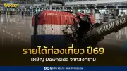 สงครามตะวันออกกลางฉุดรายได้ท่องเที่ยวปี69 เผชิญ Downside ต้นทุนพุ่ง