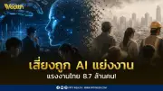 สศช. เตือน AI กระทบแรงงานไทย 8.7 ล้านคน 3 อาชีพเสี่ยงถูกแทนที่