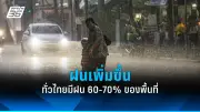 พายุถล่มปทุมธานี ต้นไม้ล้มทับรถยนต์เสียหายหลายคัน