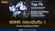 BDMS ครองอันดับ 1 ด้านความยั่งยืนระดับโลกในกลุ่ม Health Care Providers & Services