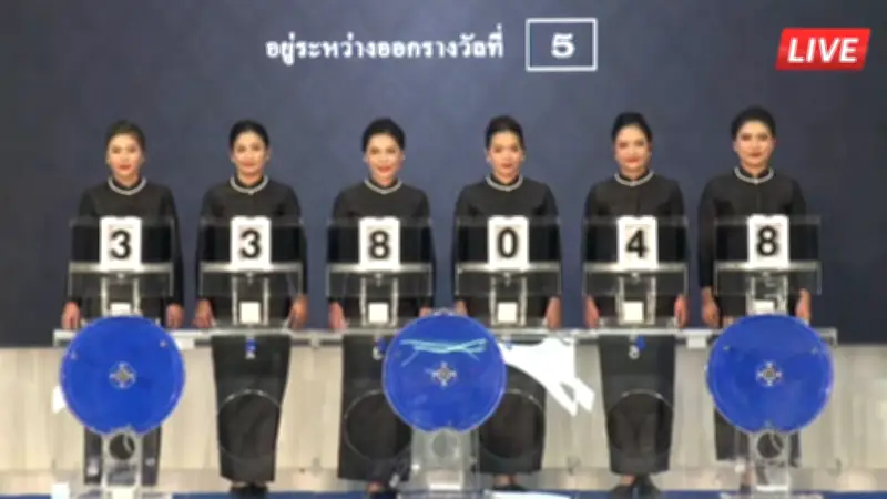 ถ่ายทอดสดหวย 1 มิ.ย. 2569 ตรวจผลรางวัลสลากกินแบ่งรัฐบาล