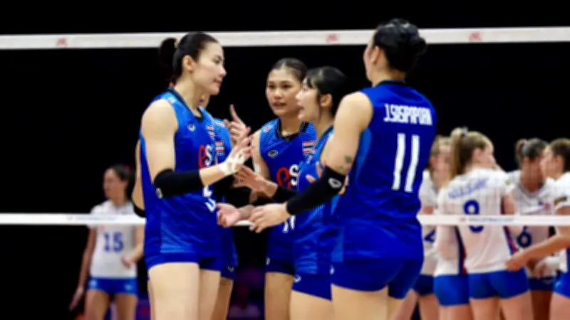 วอลเลย์บอลไทยประเดิมสนามเอเชียนเกมส์ 2026 ชนะเกาหลีใต้ 3-0 เซต