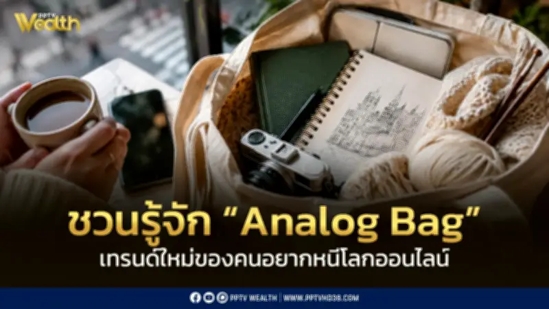 Analog Bag เทรนด์กระเป๋าอนาล็อก หนีโลกออนไลน์มาแรงในหมู่ Gen Z และมิลเลนเนียล