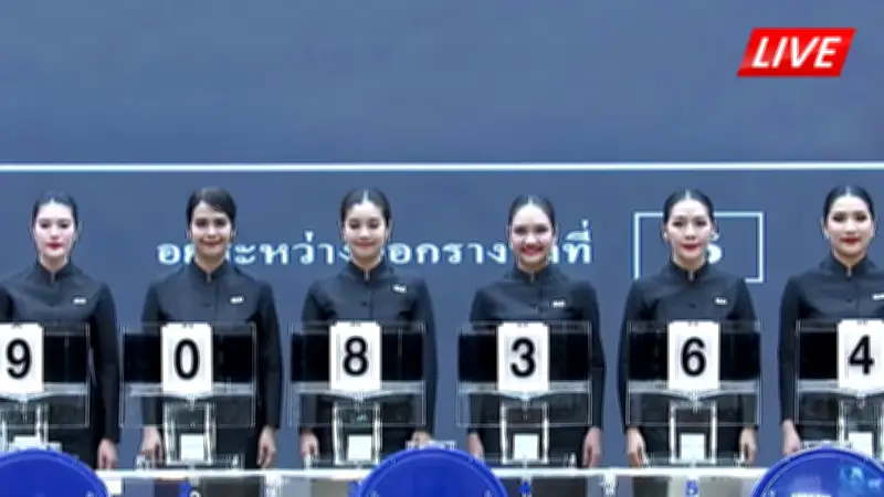 ถ่ายทอดสดหวย 16 มิ.ย. 2569 ตรวจผลรางวัลสลากกินแบ่งรัฐบาล