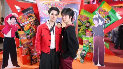 เก่ง-น้ำปิง คู่จิ้นสุดฮอต คว้าพรีเซนเตอร์ Koriko ครั้งแรก แฟนฟิน