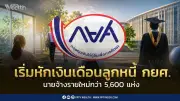 นายจ้างใหม่ 5,600 แห่ง เริ่มหักเงินเดือนลูกหนี้ กยศ. ตั้งแต่ ก.ค. นี้