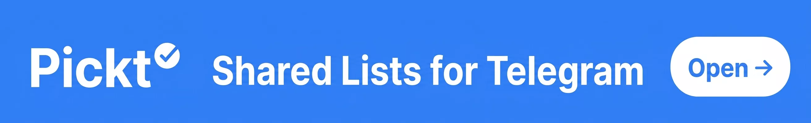 แบนเนอร์ติดหน้าจอมือถือ Pickt — โลโก้ แท็กไลน์ และปุ่ม CTA